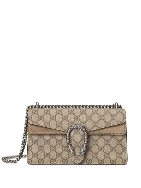 gucci tan purse crossover|farfetch gucci dionysus.